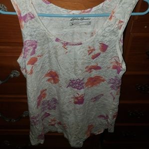 Floral tank top